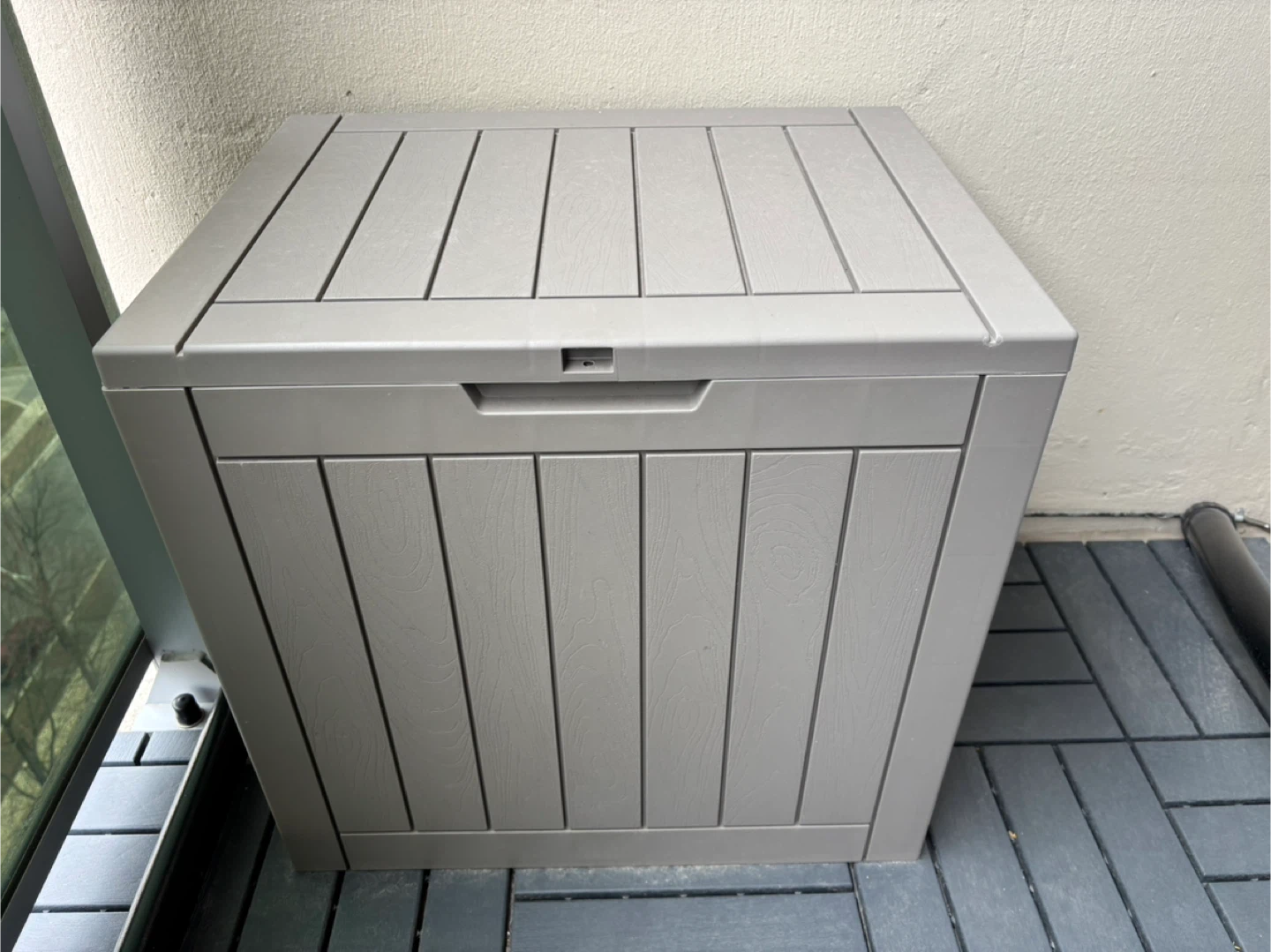 Grey Outdoor Storage Box - photo 2