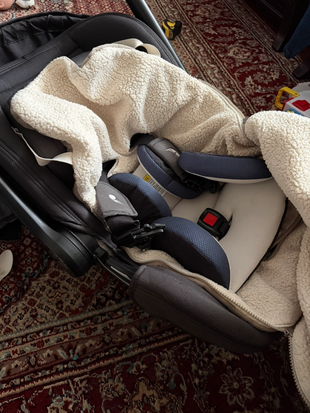 Baby Car Seat Cosy Cover - photo 3