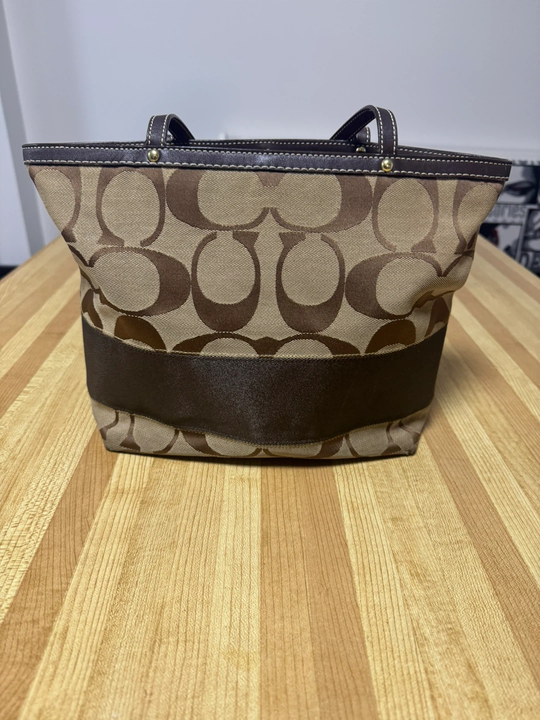 Coach Signature Tote Bag