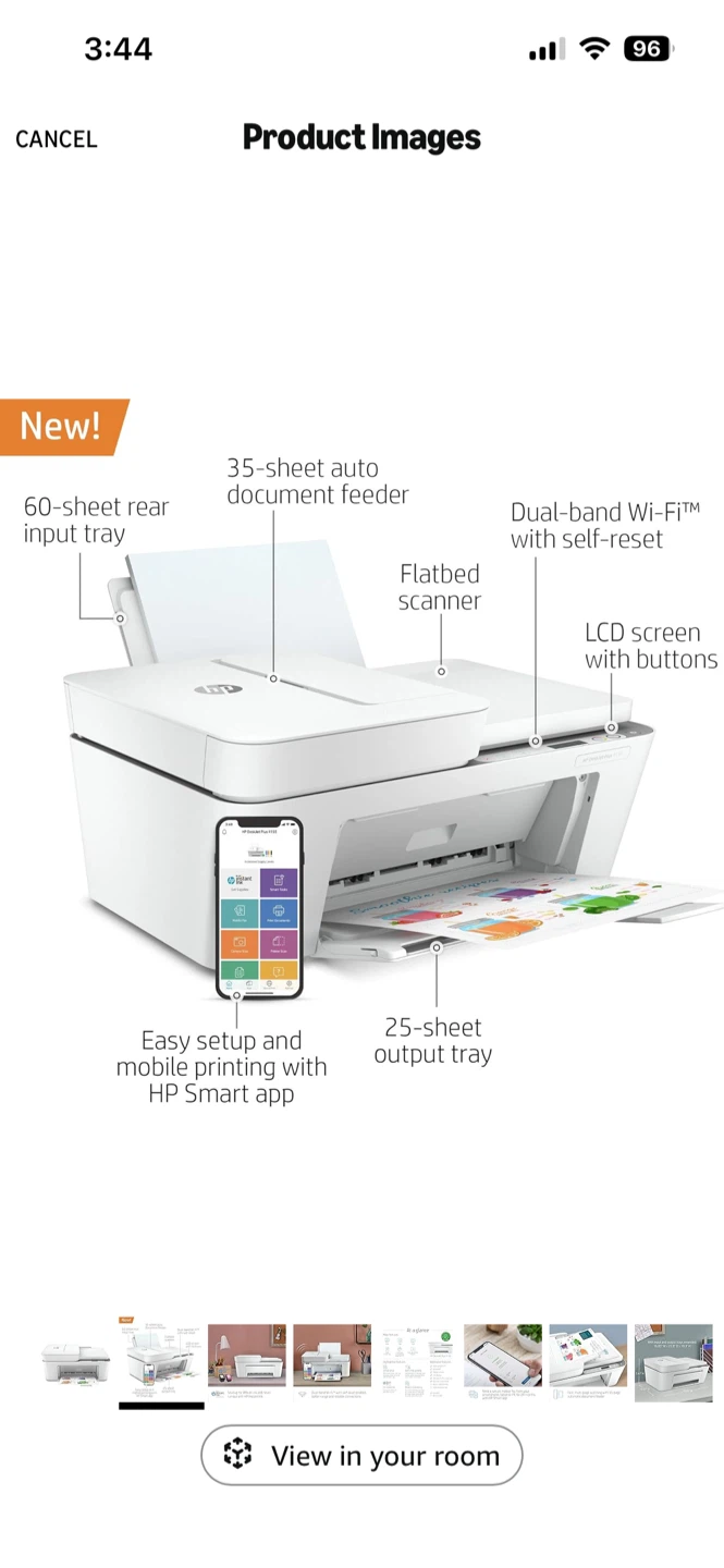 HP DeskJet 4155e All-in-One Printer