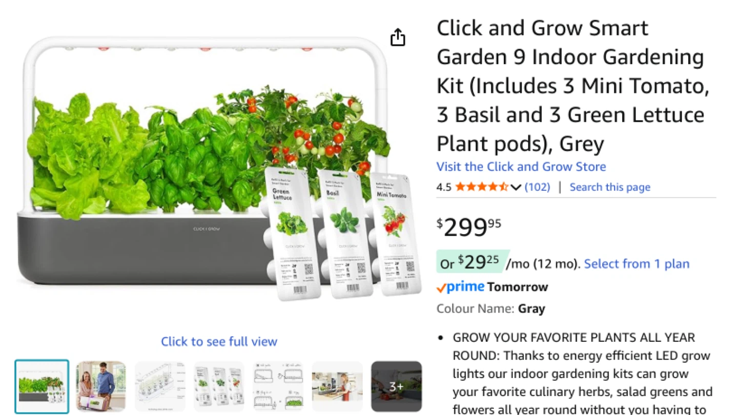 Click and grow