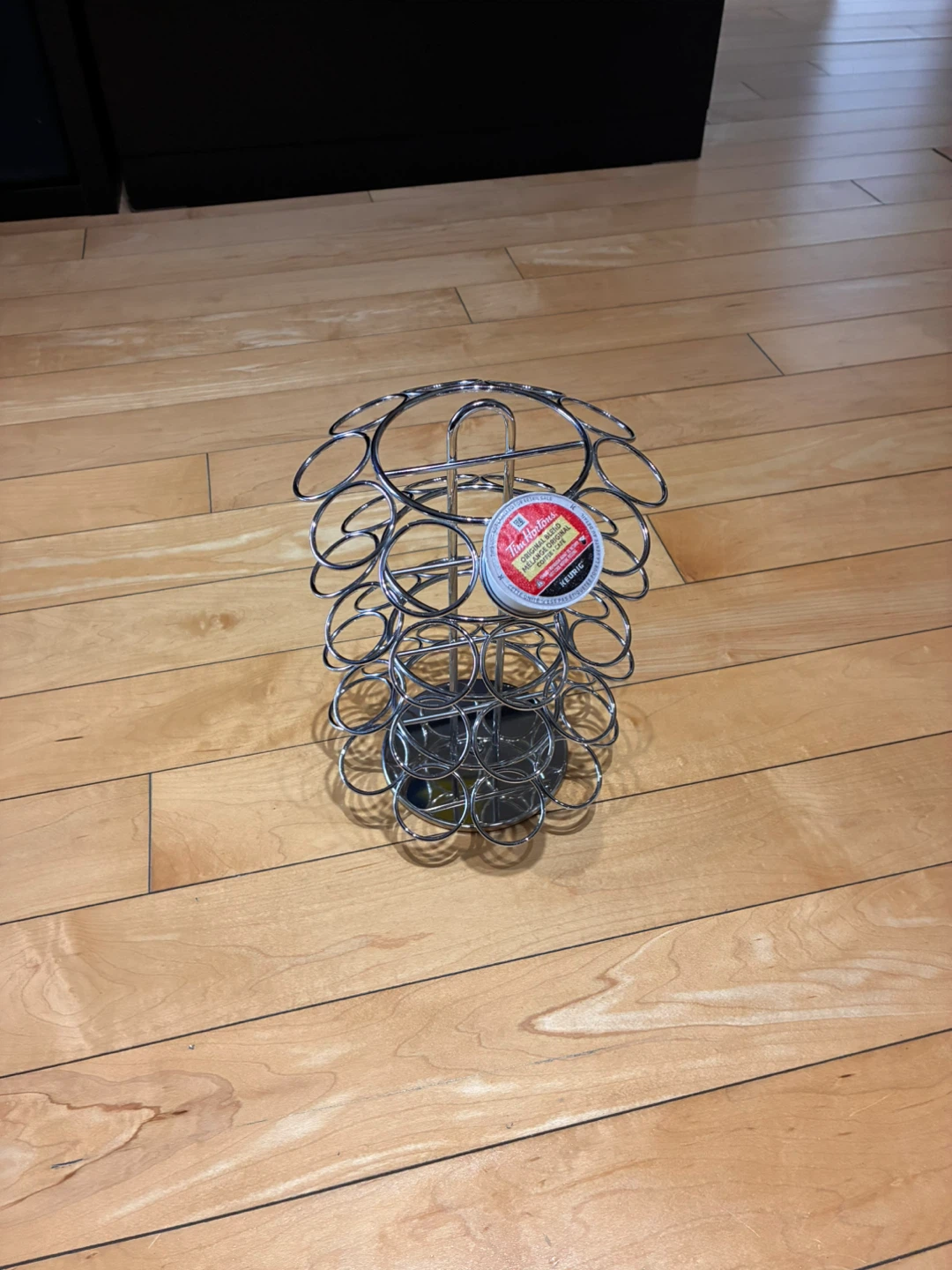 Chrome KEURIG K-Cup Holder Carousel