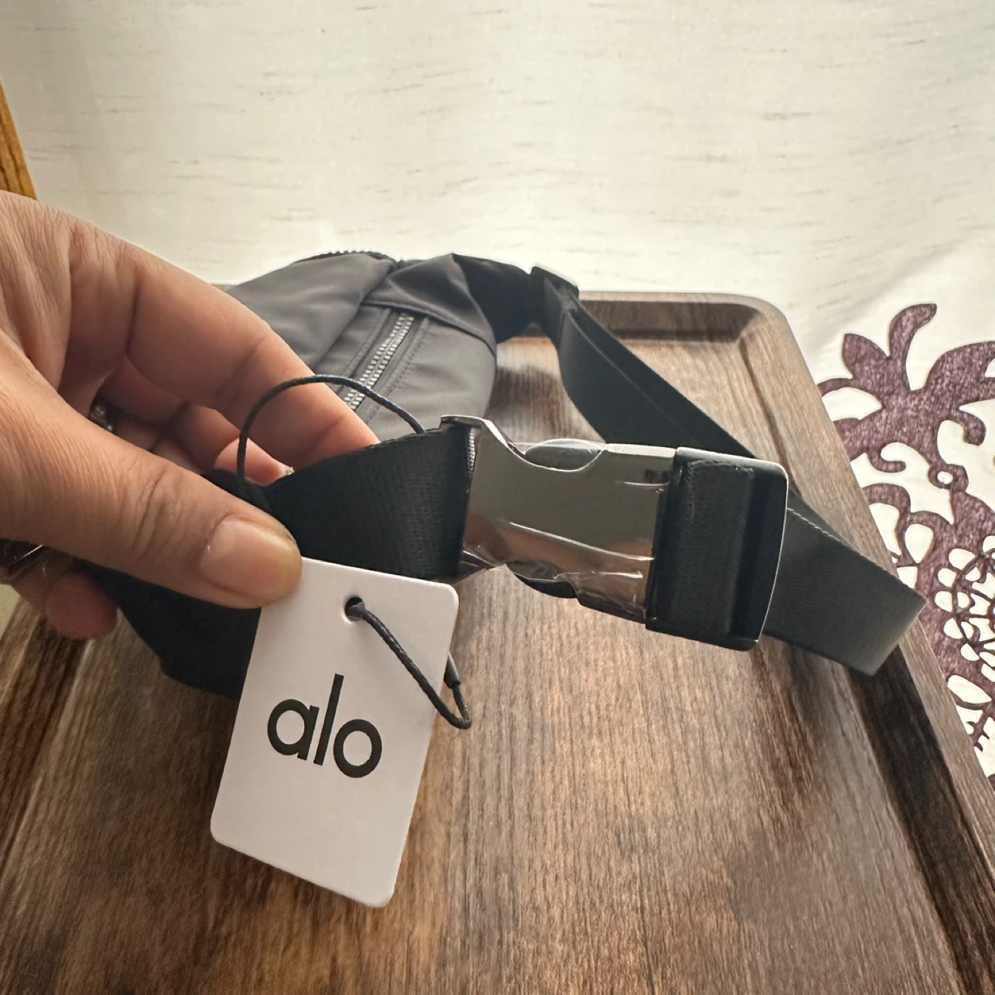 Alo Yoga Black Fanny Pack Belt Bag - photo 5