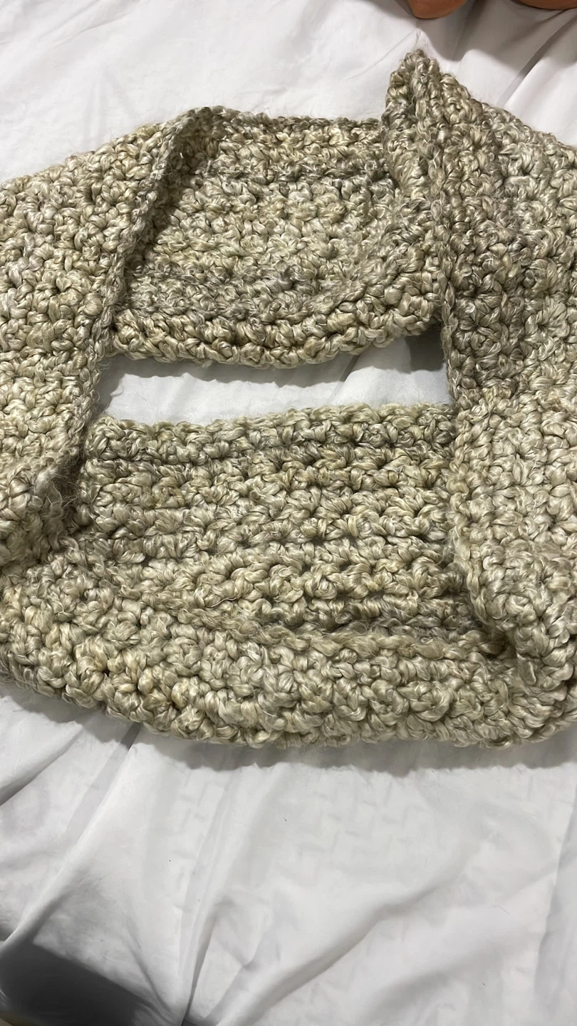 Handmade Chunky Knit Cowl Scarf
