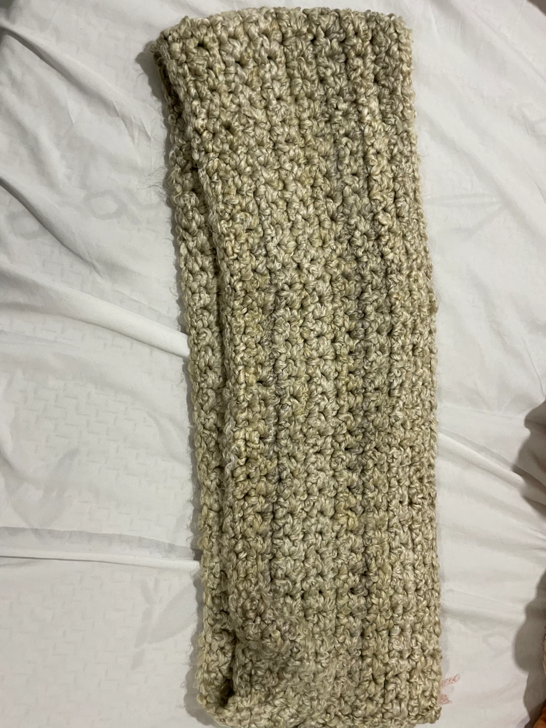 Handmade Chunky Knit Cowl Scarf - photo 3