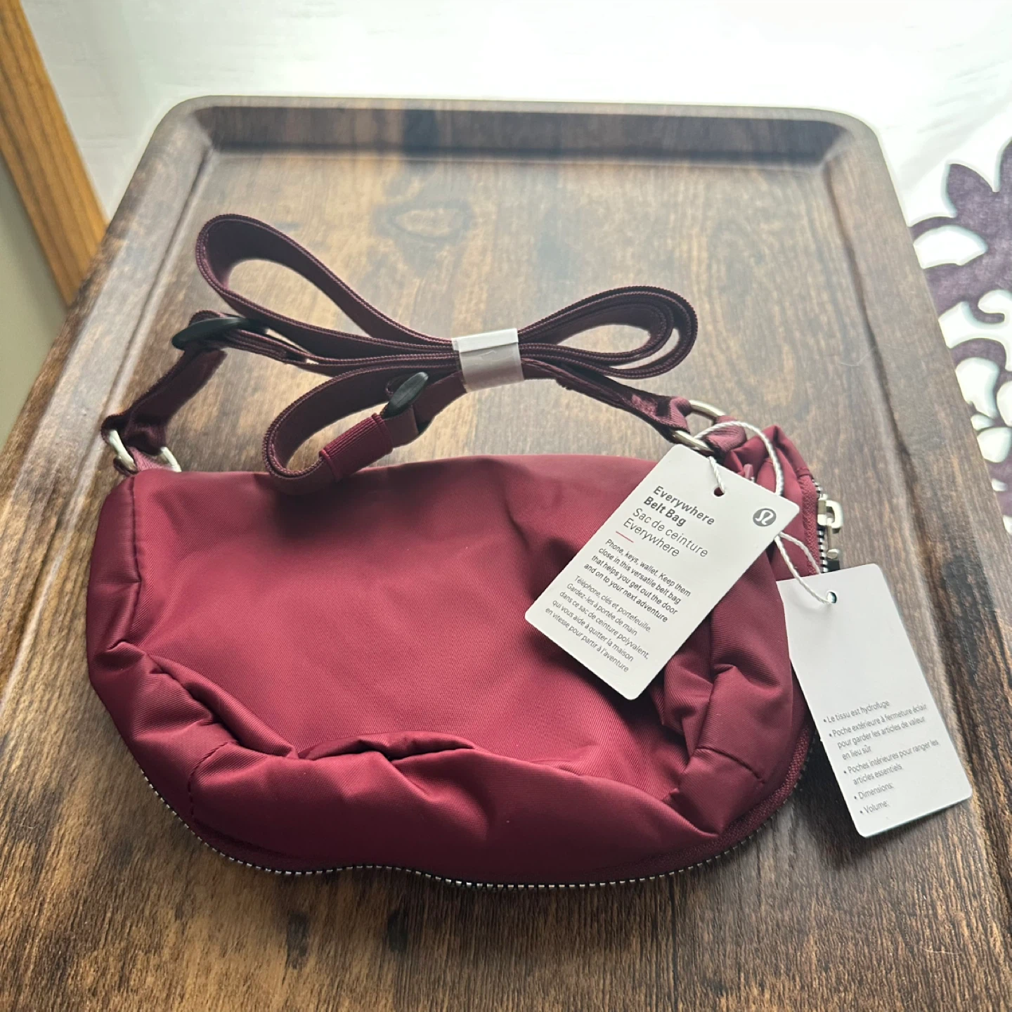 Lululemon Everywhere Belt Bag - Burgundy - photo 5