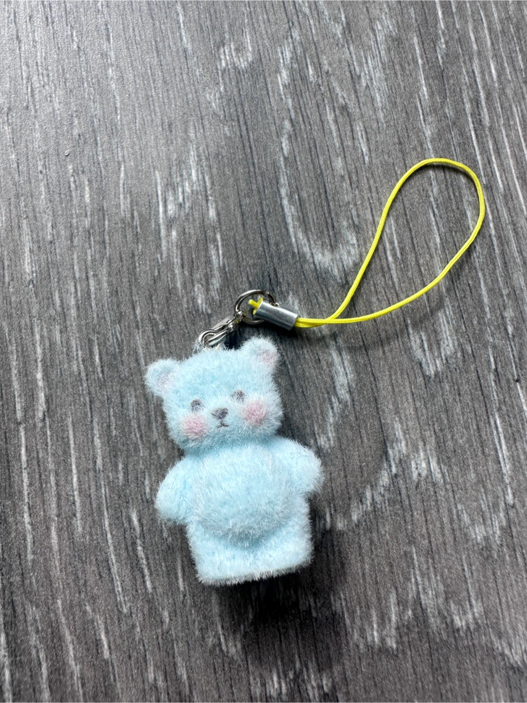 Light Blue Teddy Bear Charm