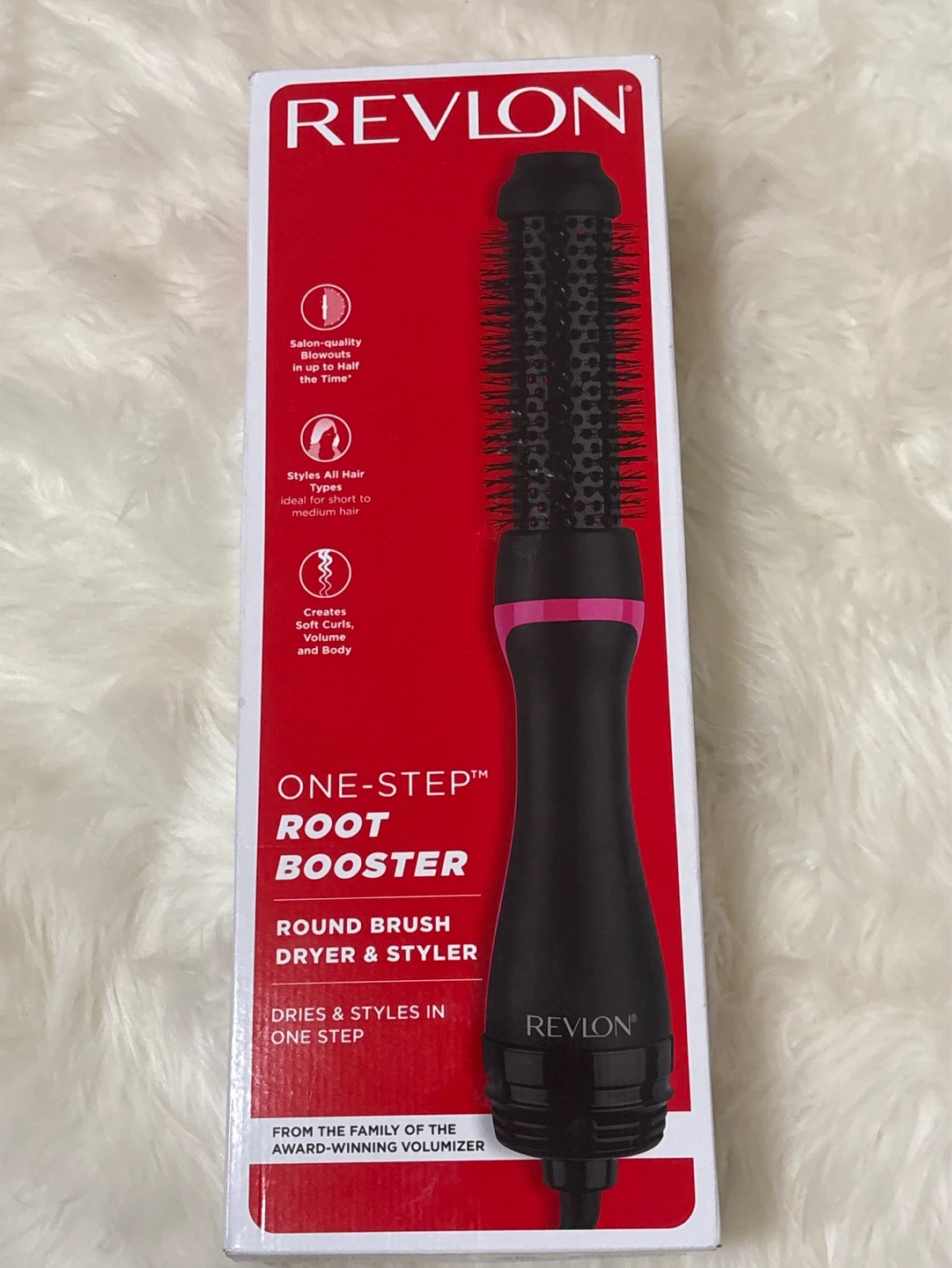 Revlon One-Step Root Booster Round Brush Dryer & Styler