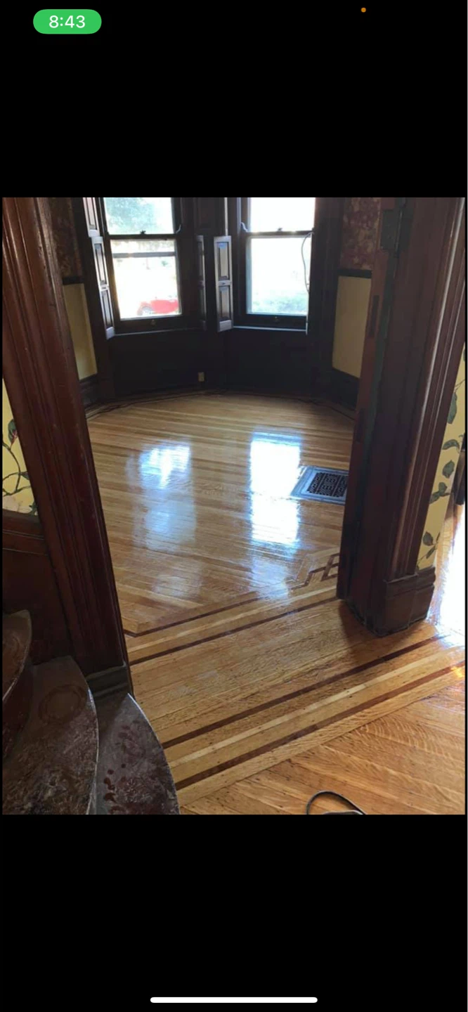 Refinished Hardwood Flooring - photo 2