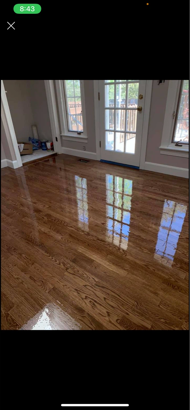 Refinished Hardwood Flooring - photo 3