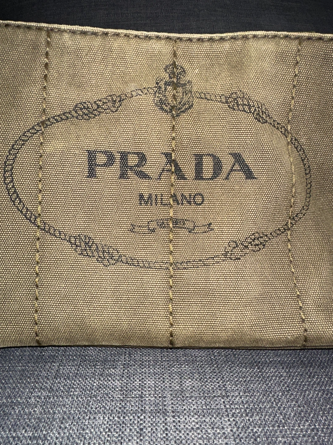 PRADA Canvas Tote Bag - photo 3