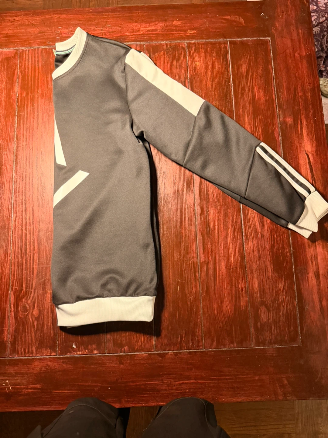 ESO BOY Black & White Striped Sweatshirt Size L - photo 2