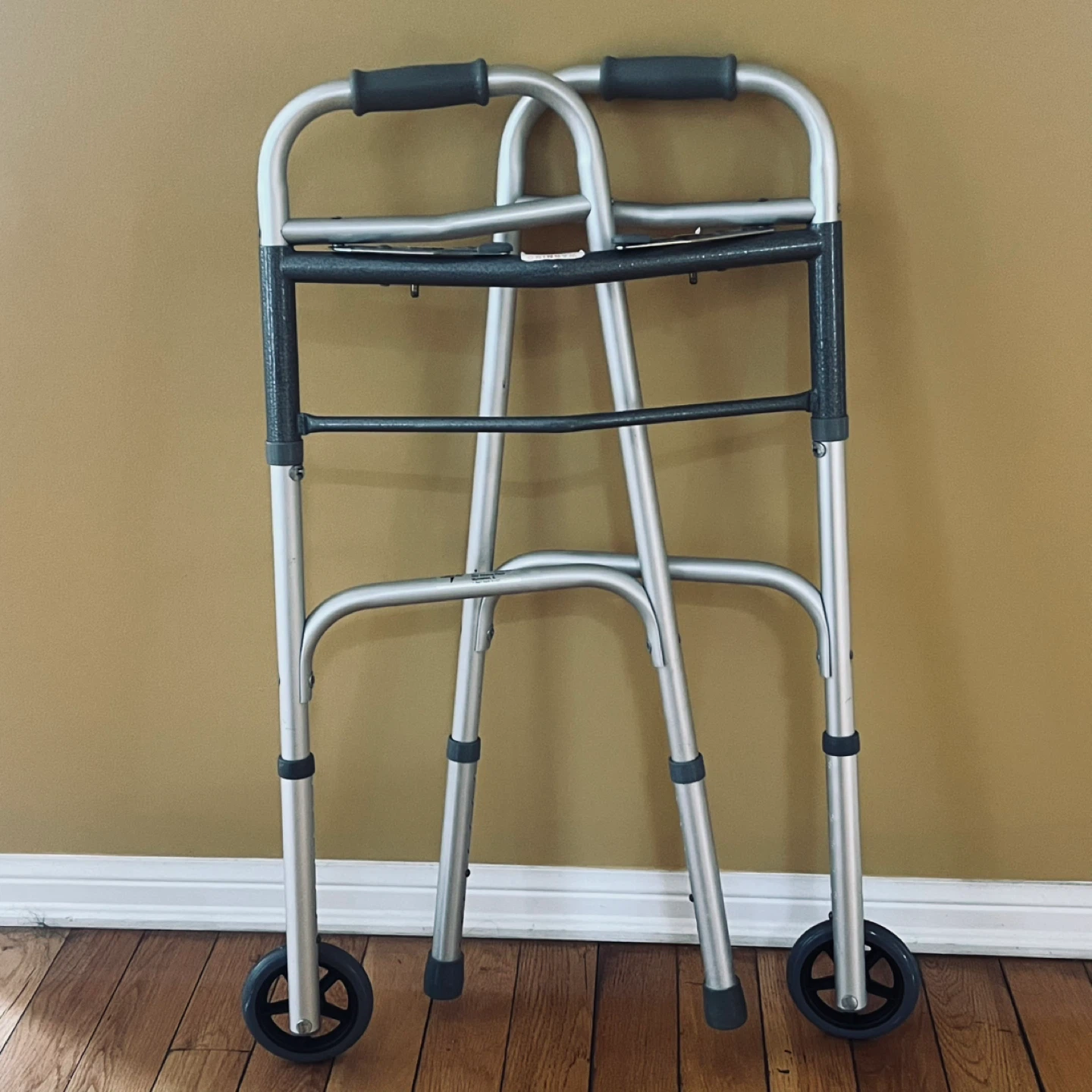 Folding Walker with Wheels - photo 3