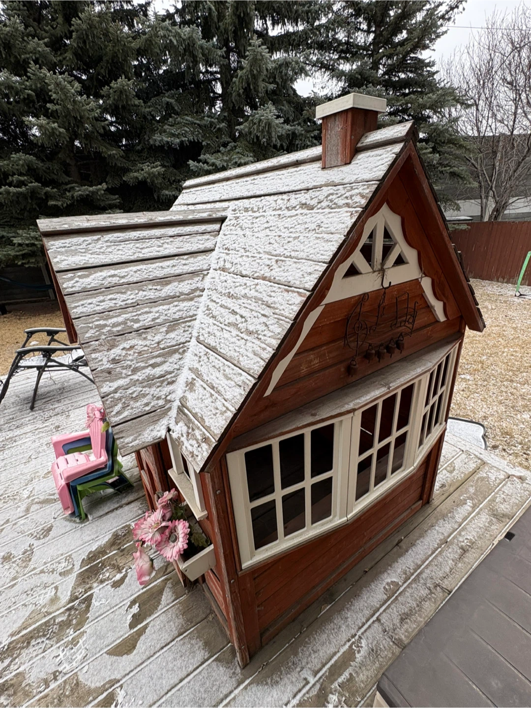Wooden Playhouse with Accessories - photo 2