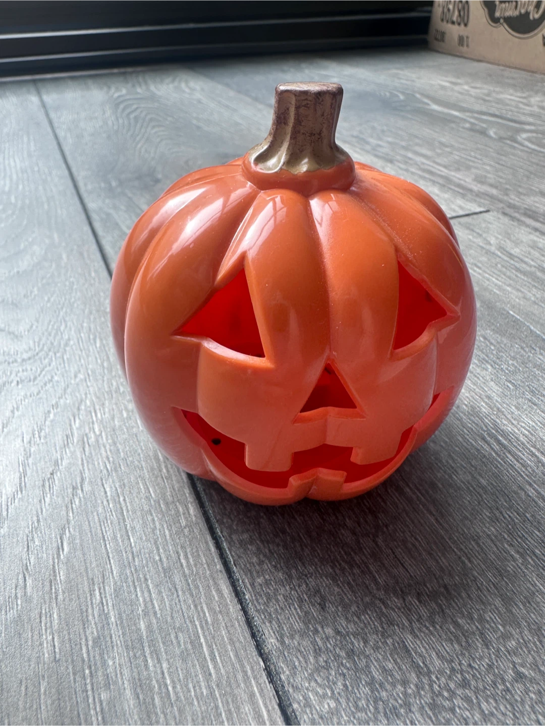 Orange Jack-o'-Lantern Decoration Light