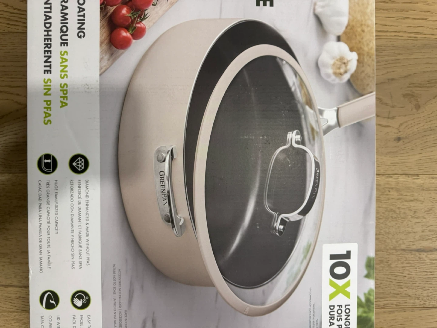 GreenPan 6.2L Sauté Pan with Lid - photo 2