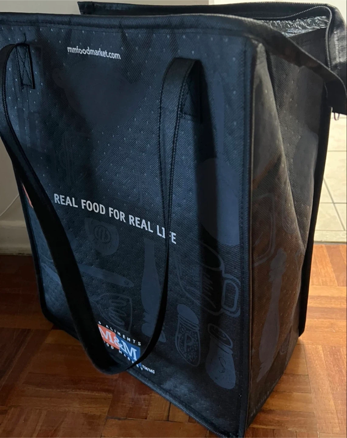 New Insulated zippered bag