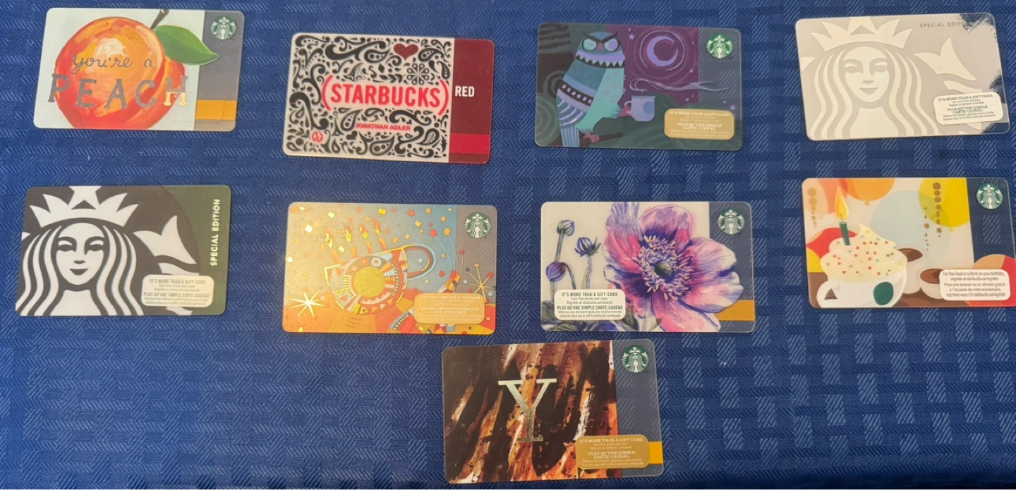 Collection of Starbucks Gift Cards - photo 3