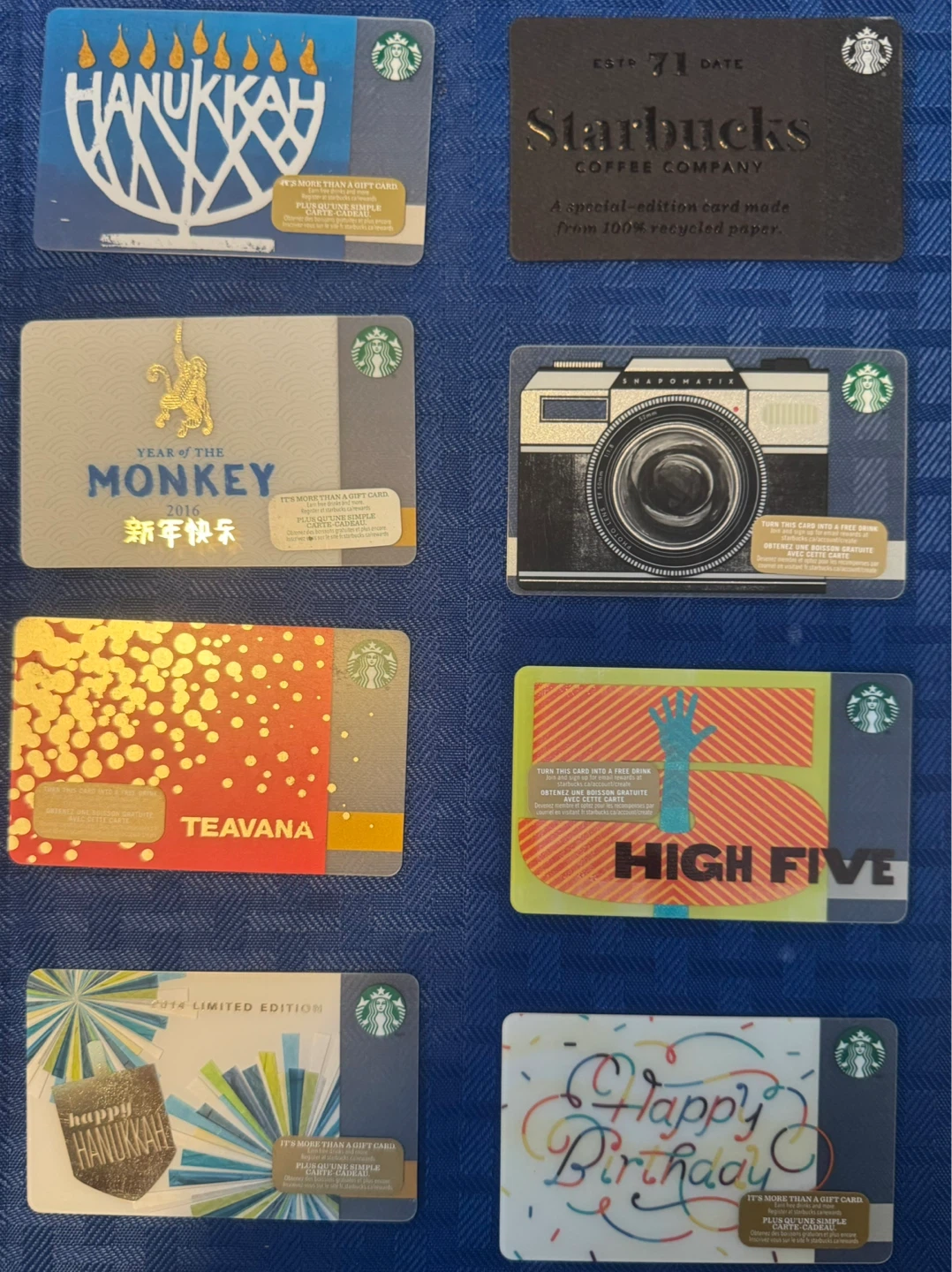 Collection of Starbucks Gift Cards - photo 5