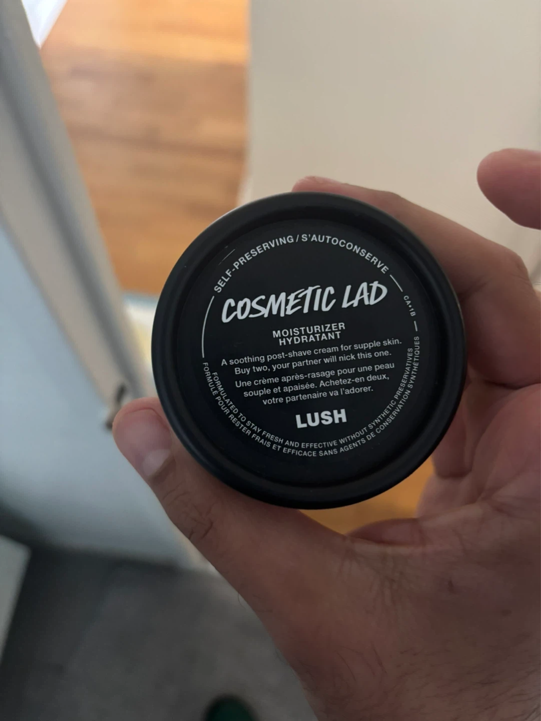 LUSH Cosmetic Lad Moisturizer