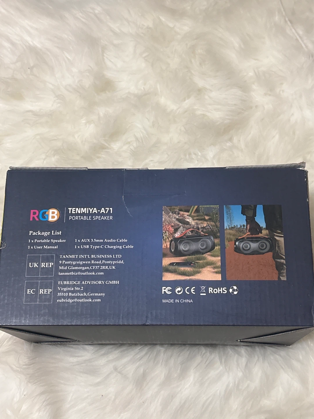 RGB TENMIYA-A71 RGB Portable Speaker - photo 2