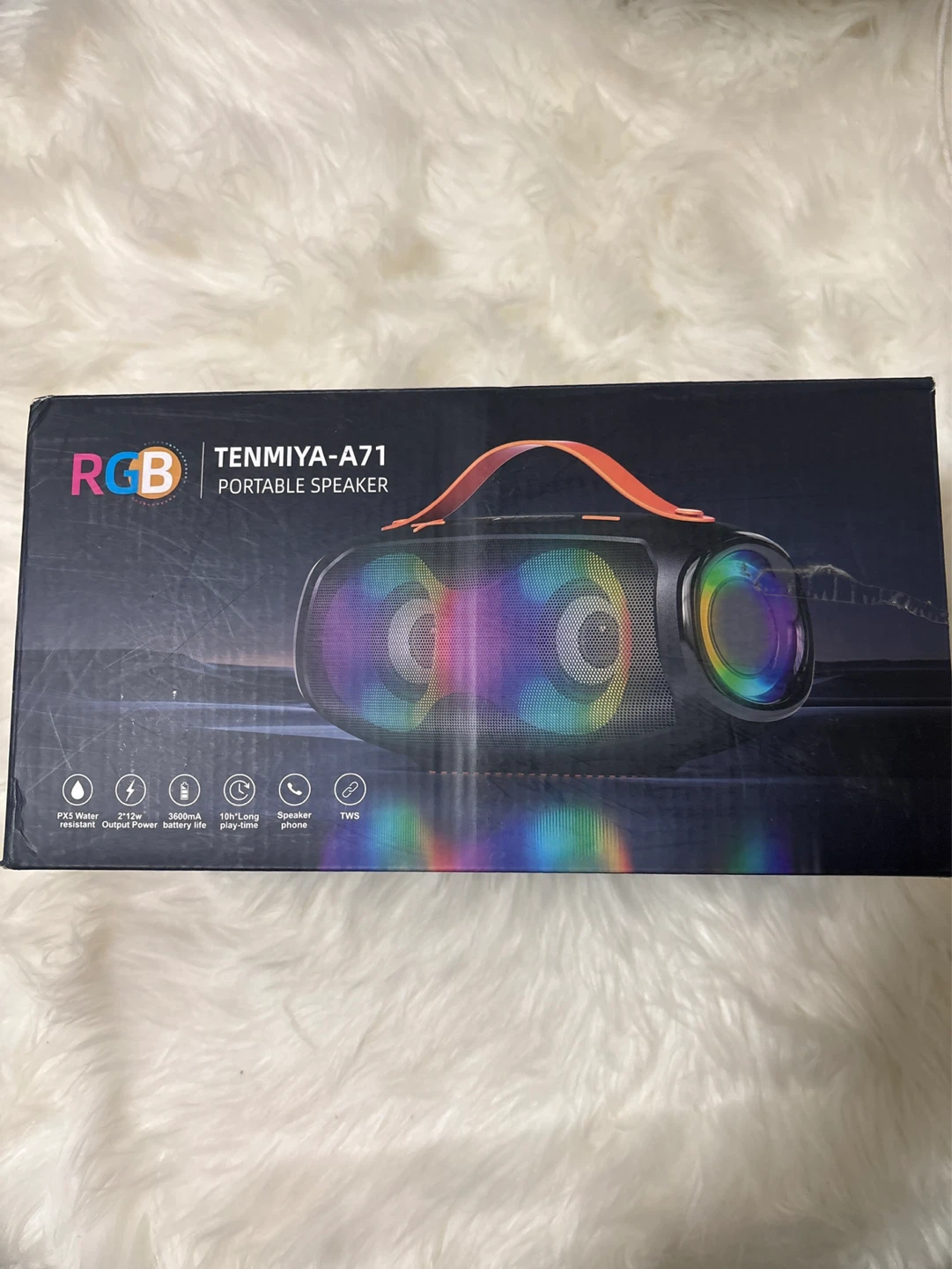 RGB TENMIYA-A71 RGB Portable Speaker