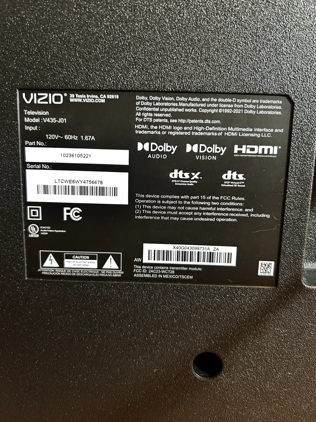 VIZIO 43" 4K UHD Smart TV - photo 3