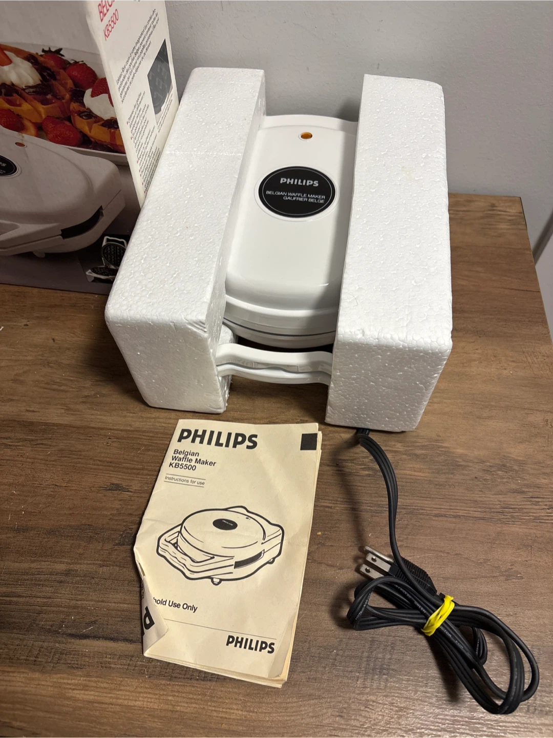 Philips Belgian Waffle Maker KB5500 - photo 2
