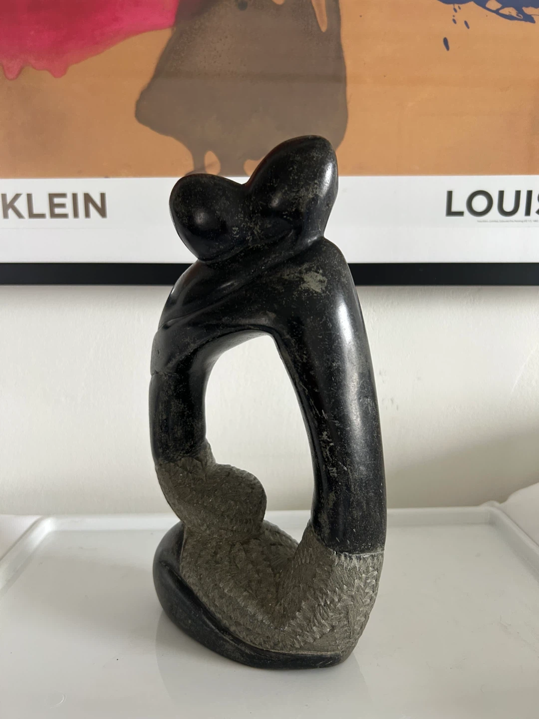 MOVING SALE: Hand Carved Soapstone Art Sculpture - photo 4