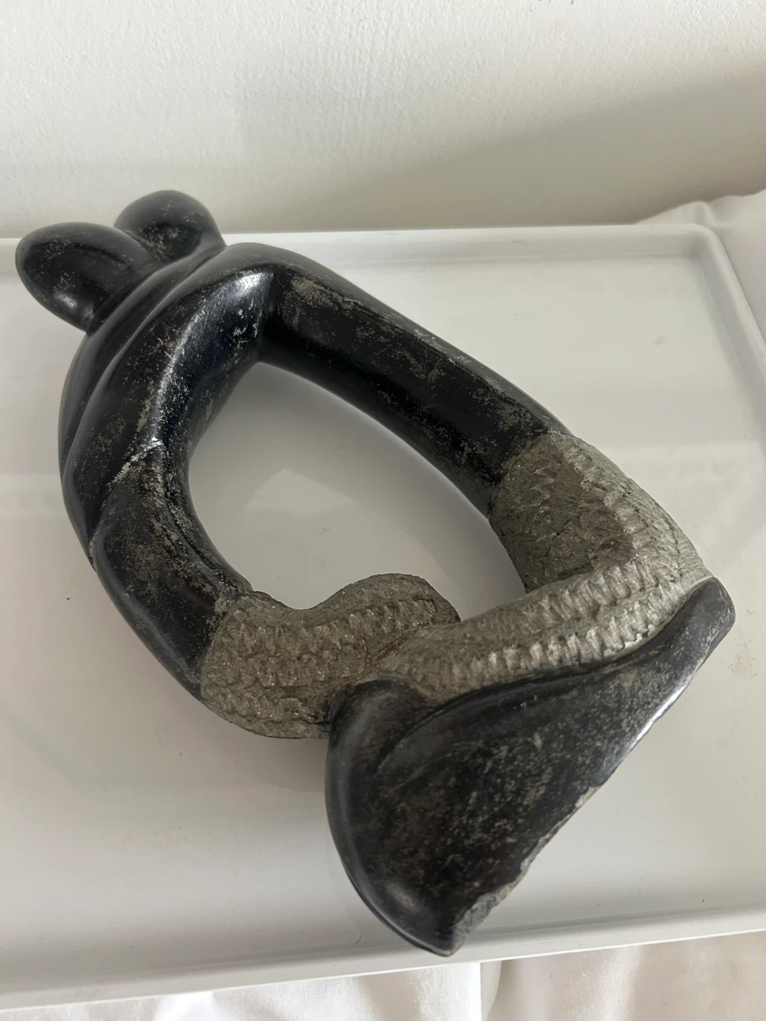 MOVING SALE: Hand Carved Soapstone Art Sculpture - photo 5