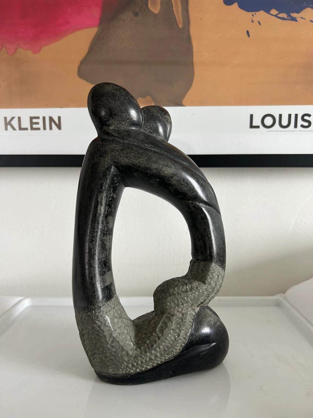 MOVING SALE: Hand Carved Soapstone Art Sculpture - photo 3