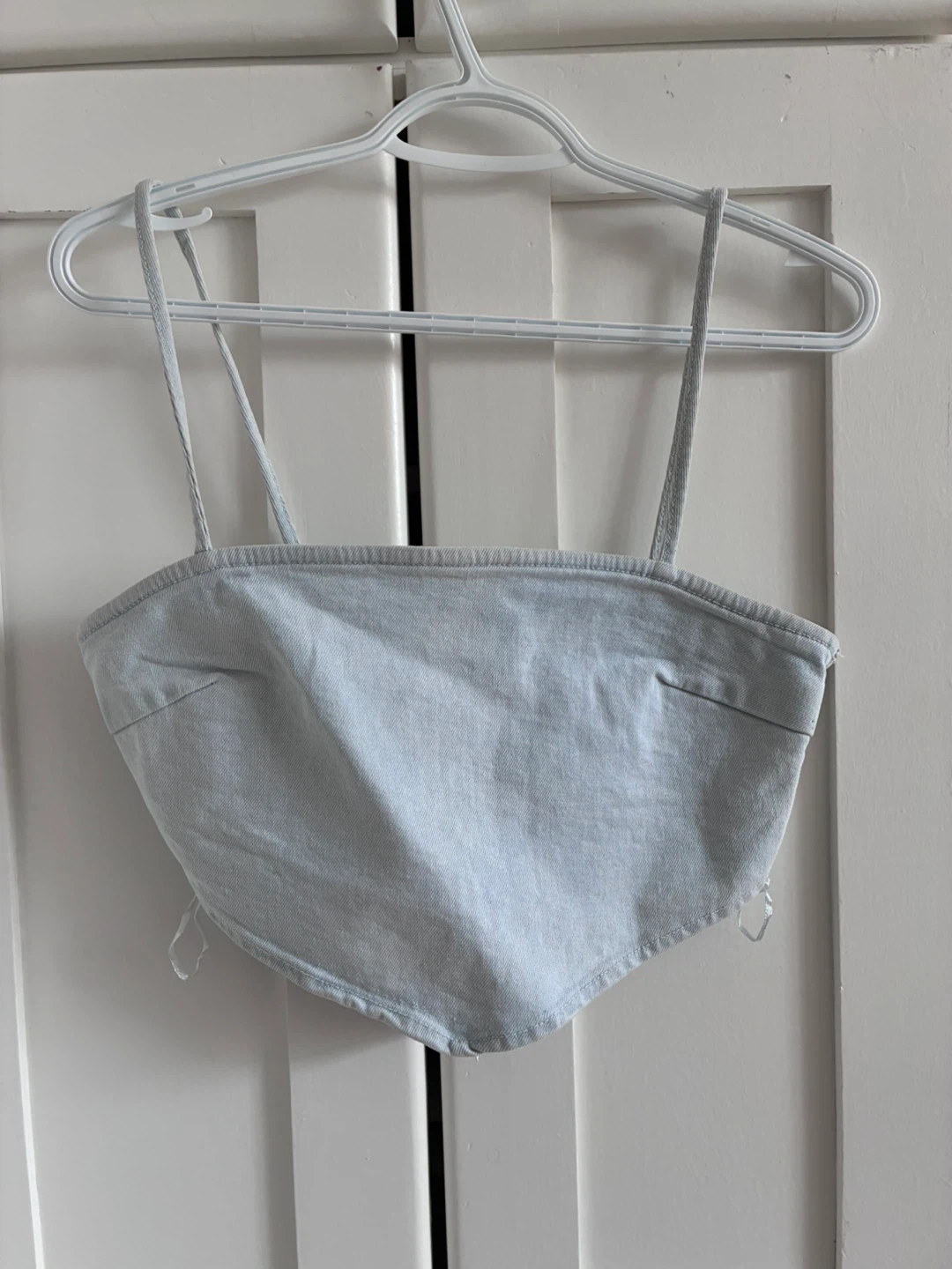 Zara Denim Crop Top