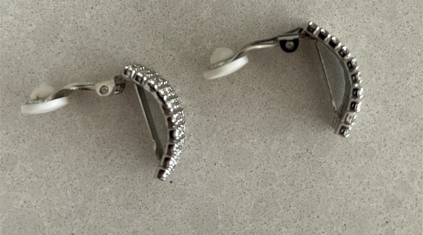 Sparkly Clip-On Earrings - photo 3