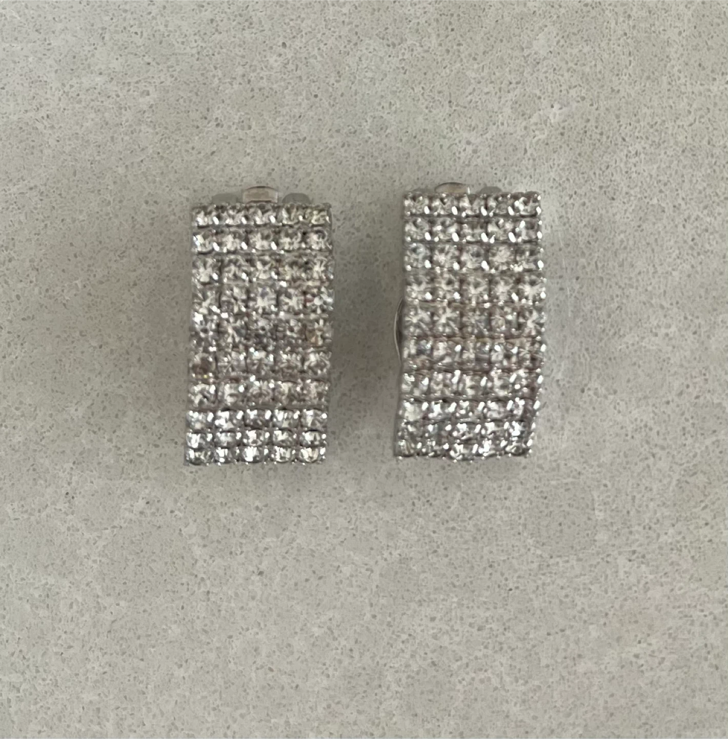 Sparkly Clip-On Earrings
