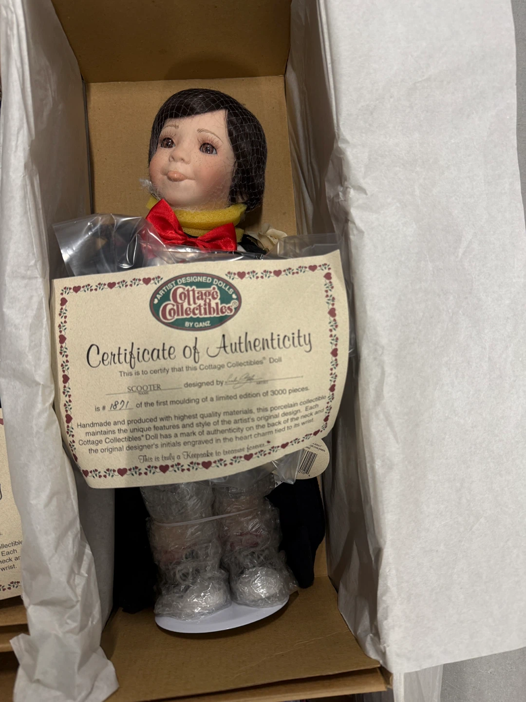 Cottage Collectibles "Howdy" Doll by GANZ - photo 2