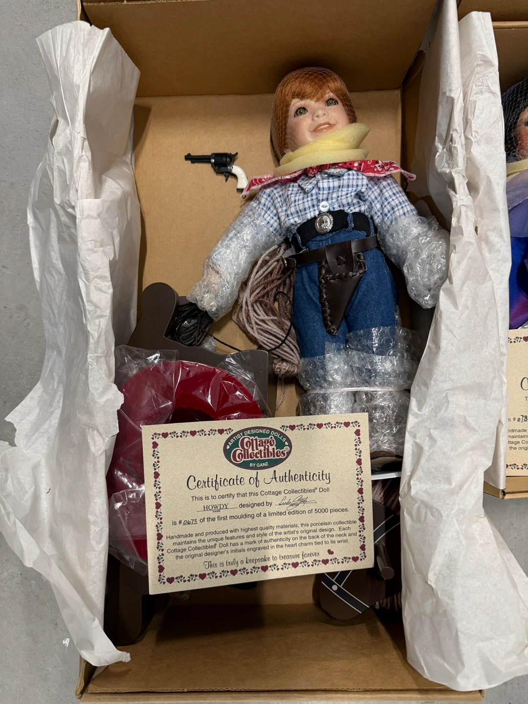 Cottage Collectibles "Howdy" Doll by GANZ - photo 4