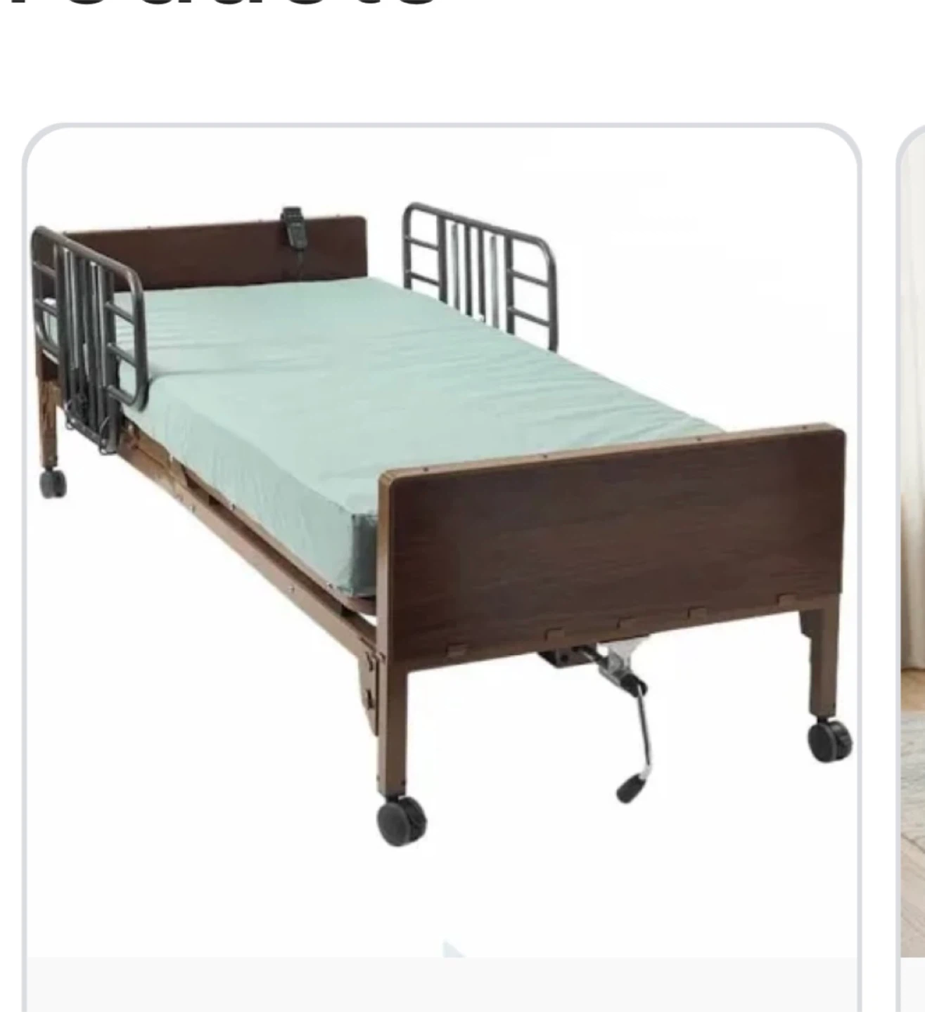 Hospital Bed with Mattress - photo 2