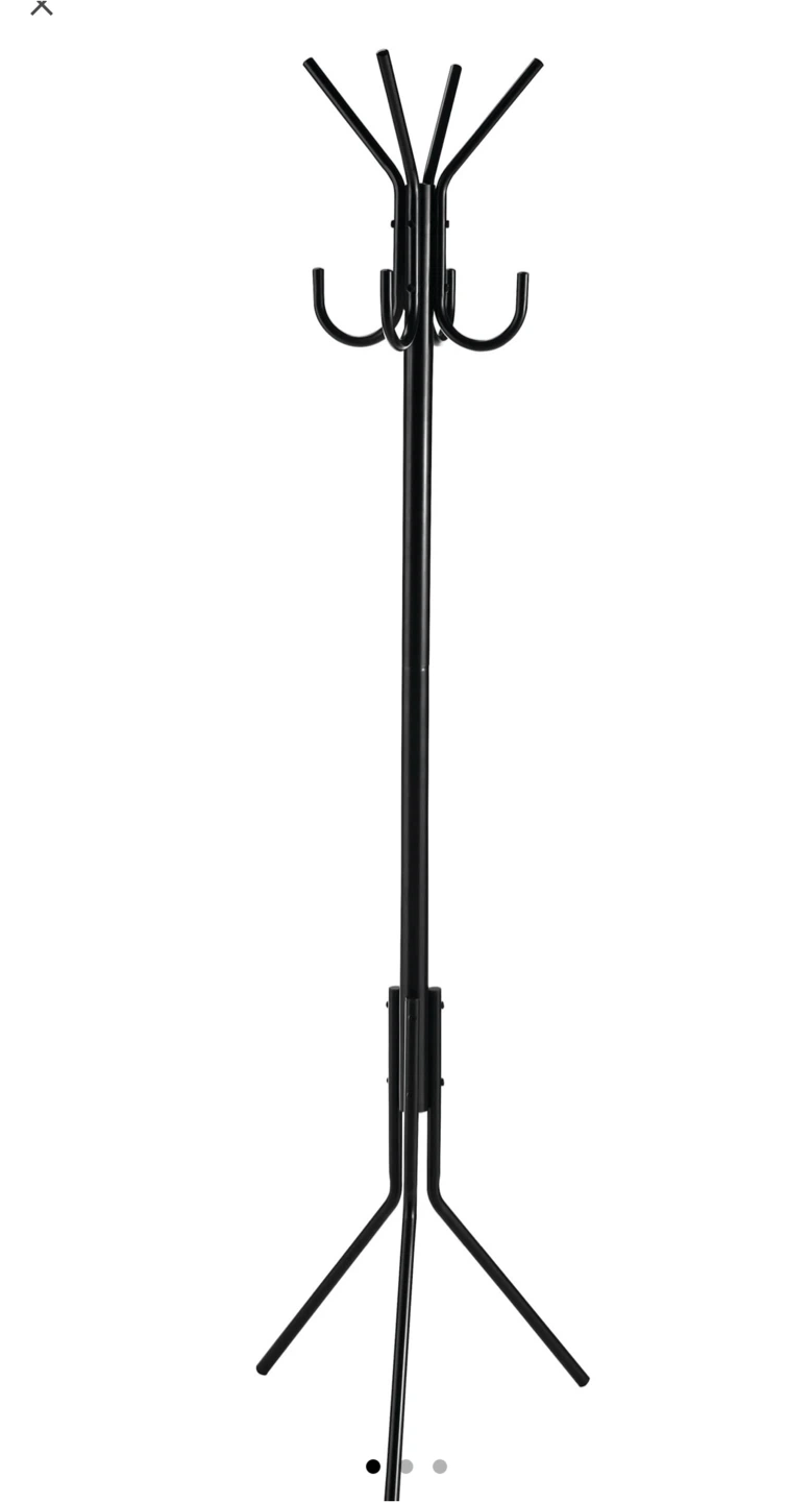 Black Coat Rack Stand - photo 3