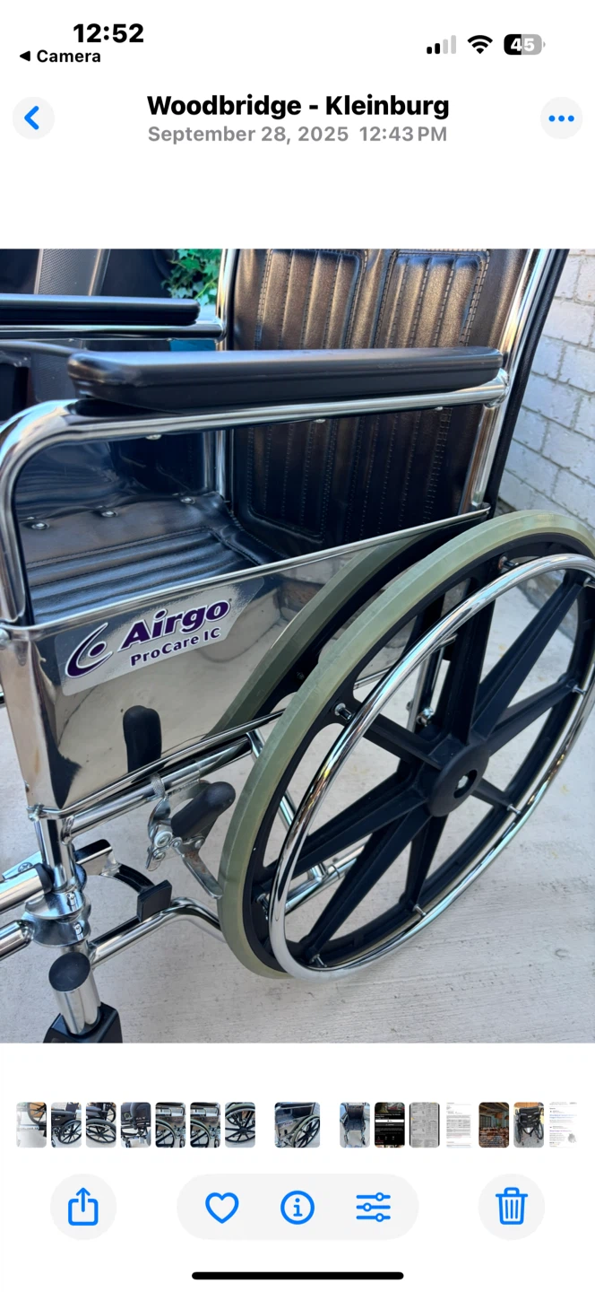 Airgo ProCare IC Wheelchair