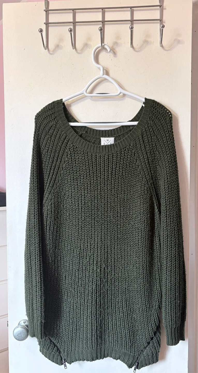 Knitwear Green Sweater