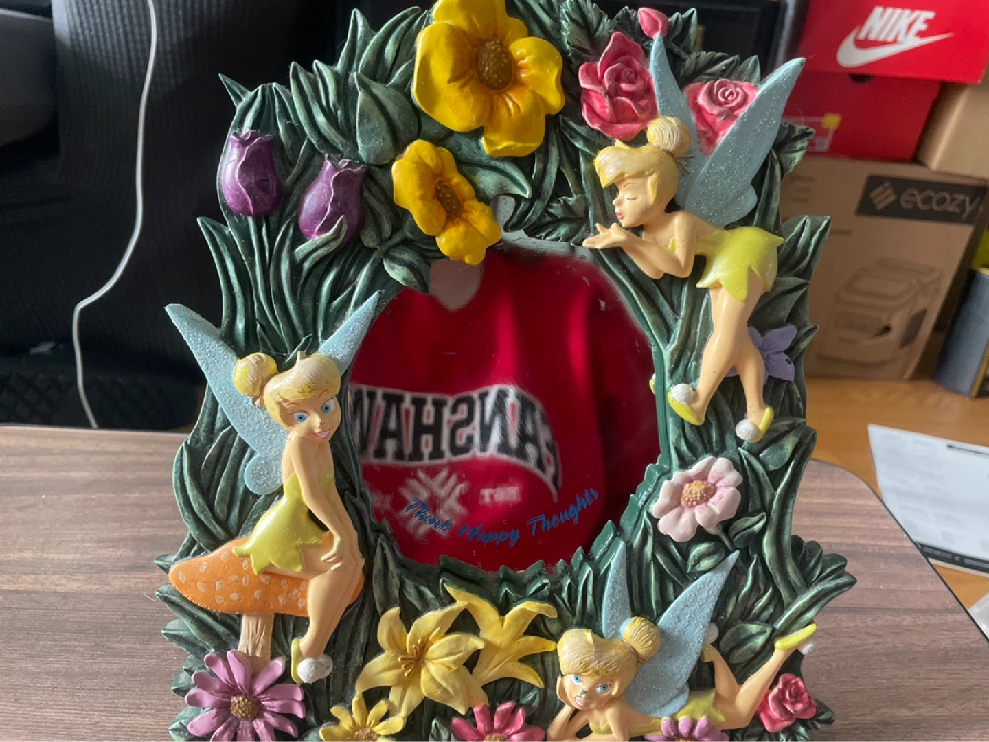 Tinkerbell and Flowers Picture Frame - photo 2