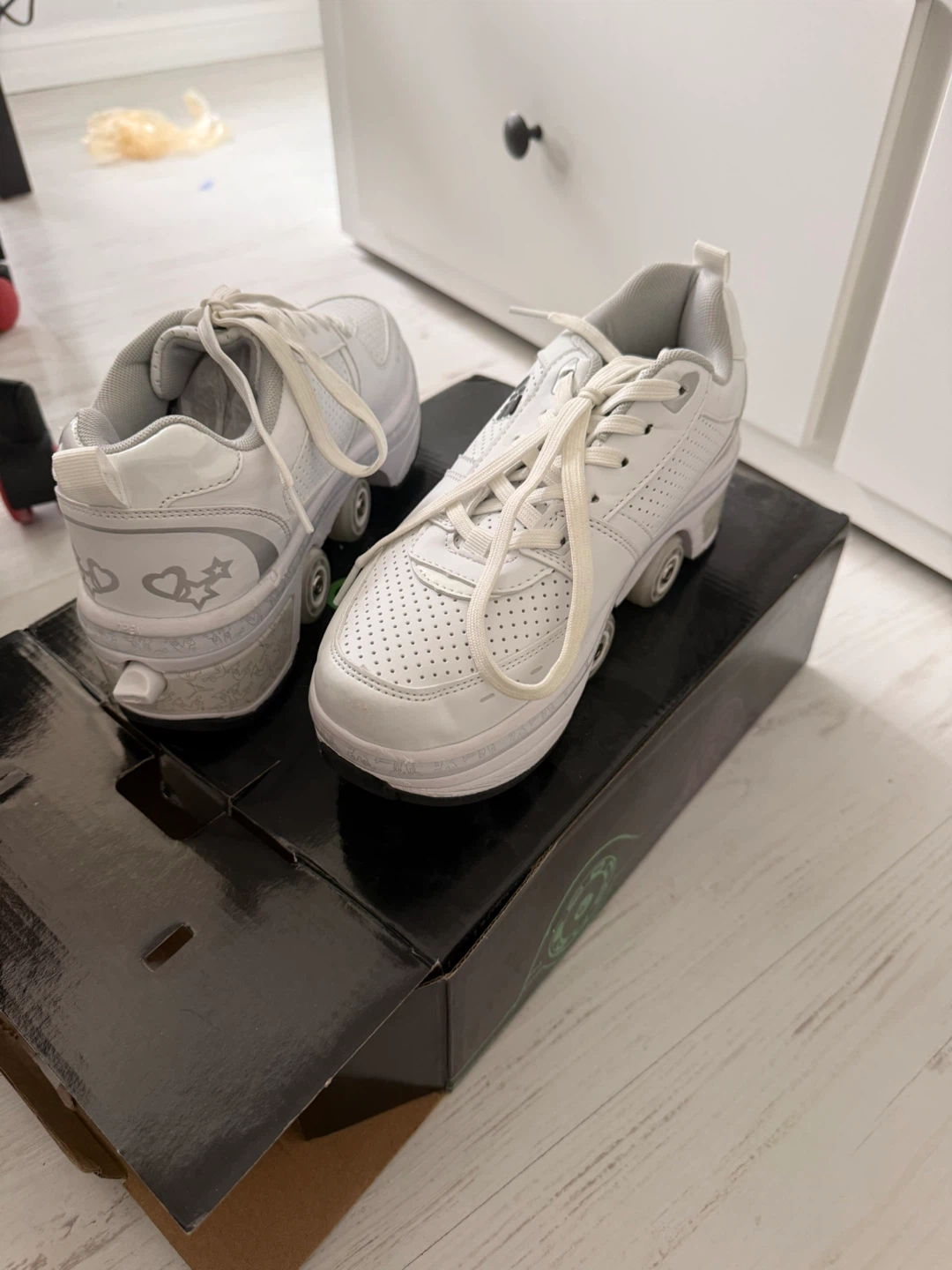 Kick Speed Roller Skate Shoes White EUR 38 - photo 2