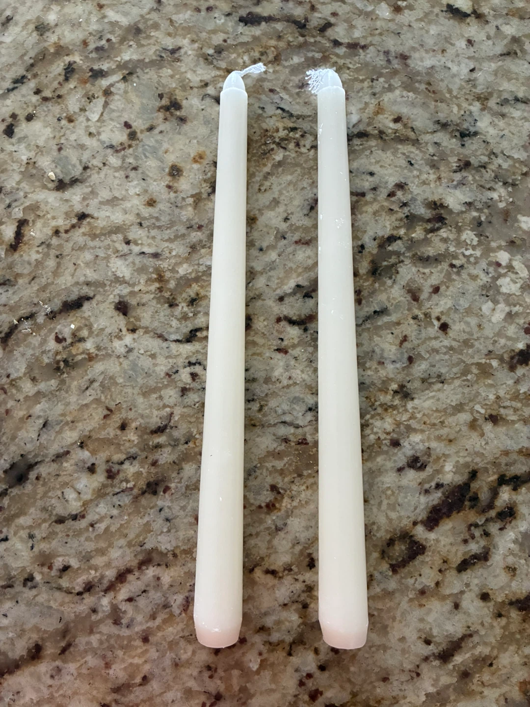 flamecan Ivory Taper Candles