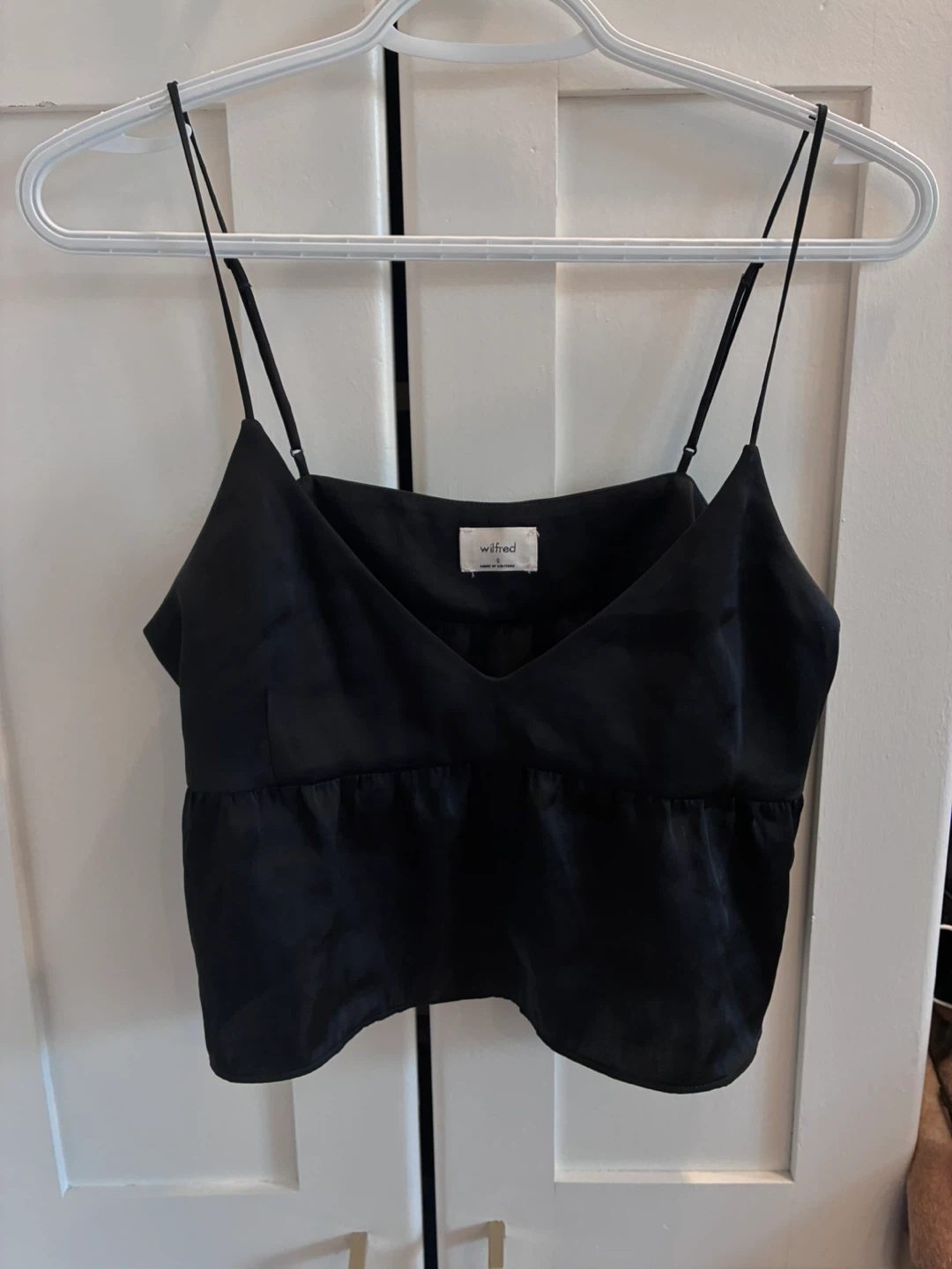 Wilfred Black Cami Top - Size S