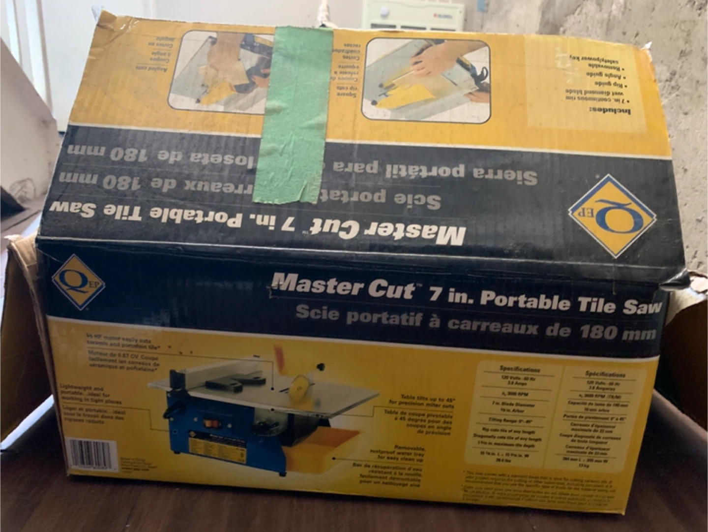 Master Cut 7 in. Portable Tile Saw - photo 4