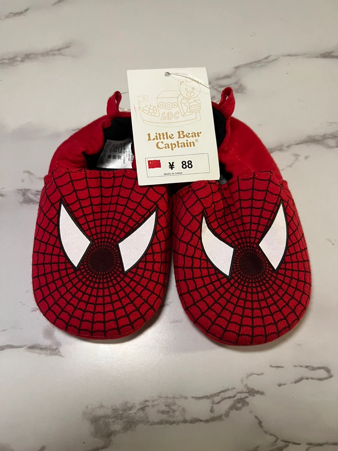 Brand New Spiderman Baby Shoes Size 5