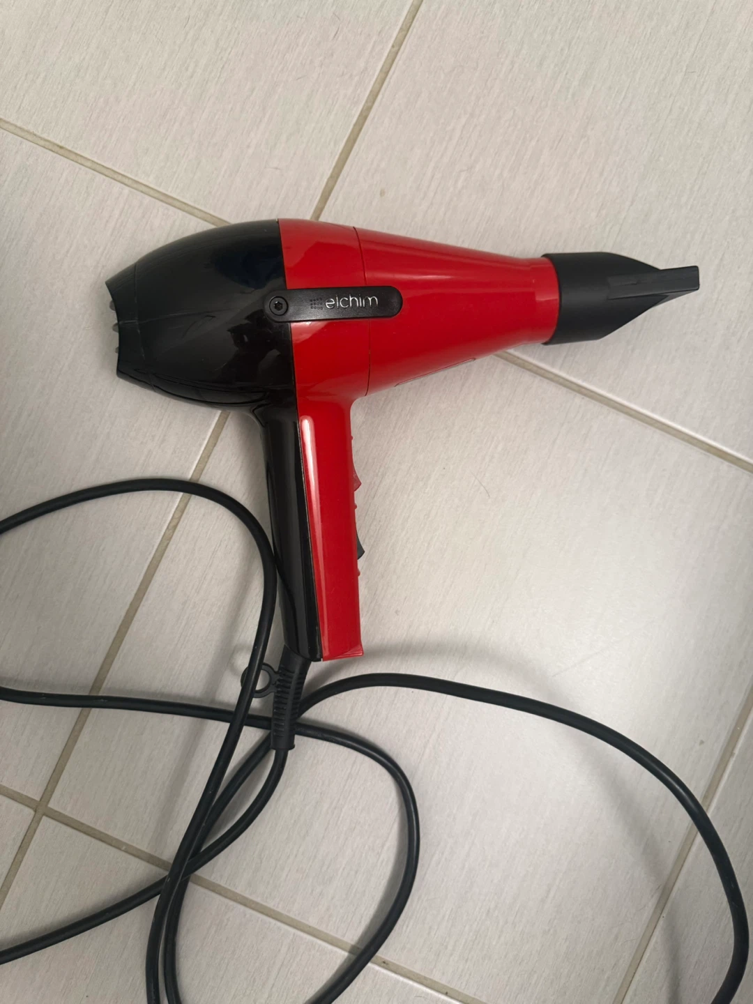 Elchim Hair Dryer - Red & Black