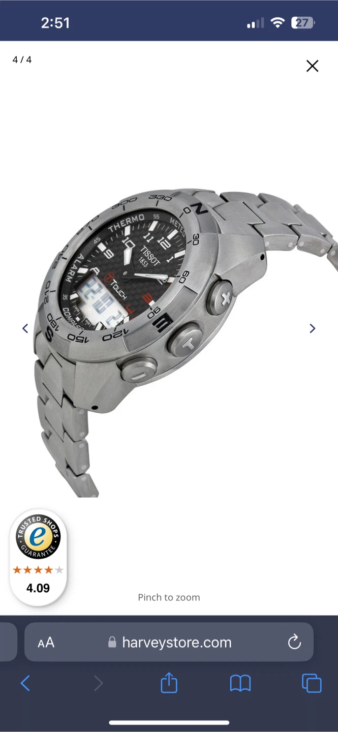 Tissot Touch Expert Solar Watch - photo 5