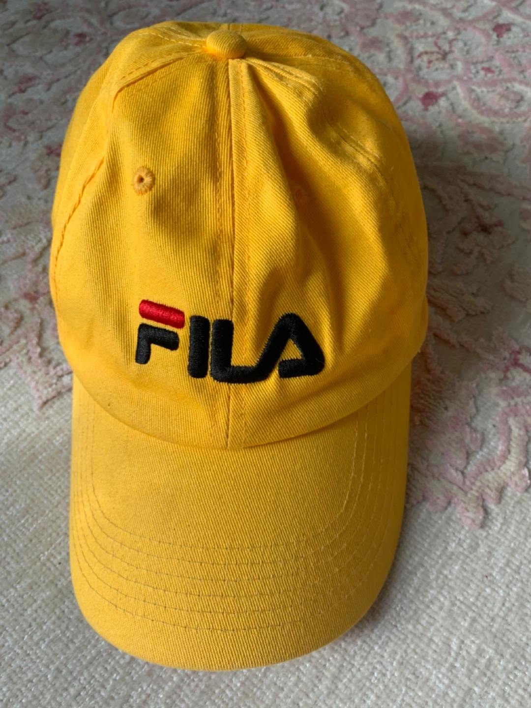 Yellow Fila Baseball Cap - photo 2