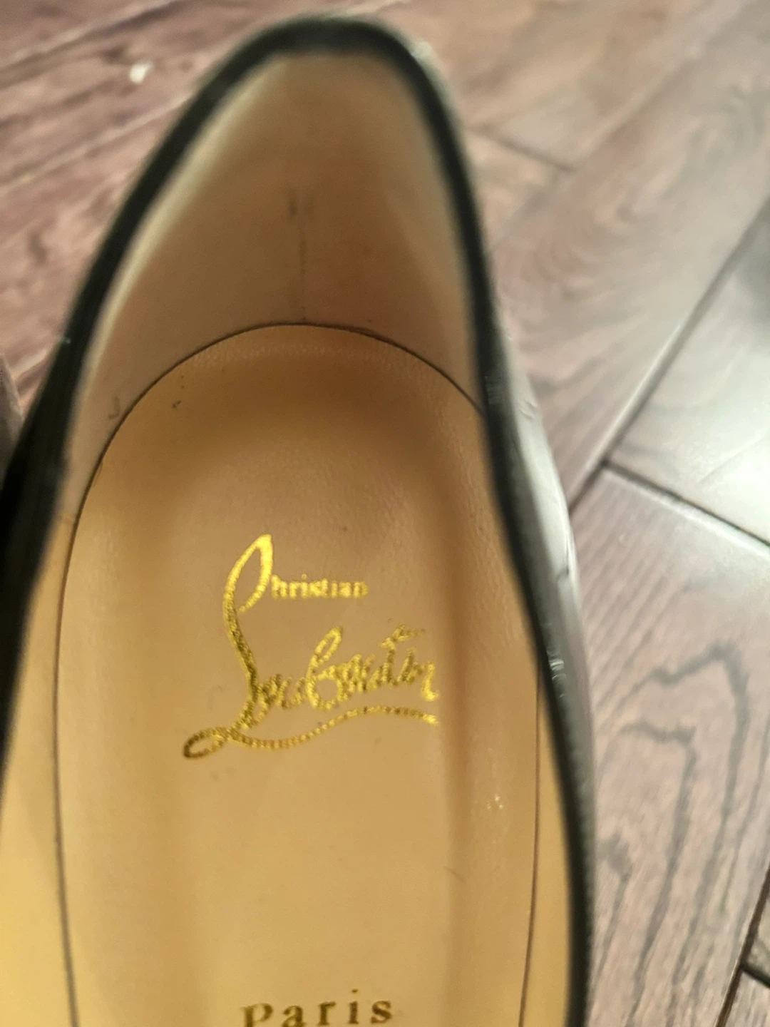 Christian Louboutin Black Patent Leather Heels Size 41.5 - photo 3